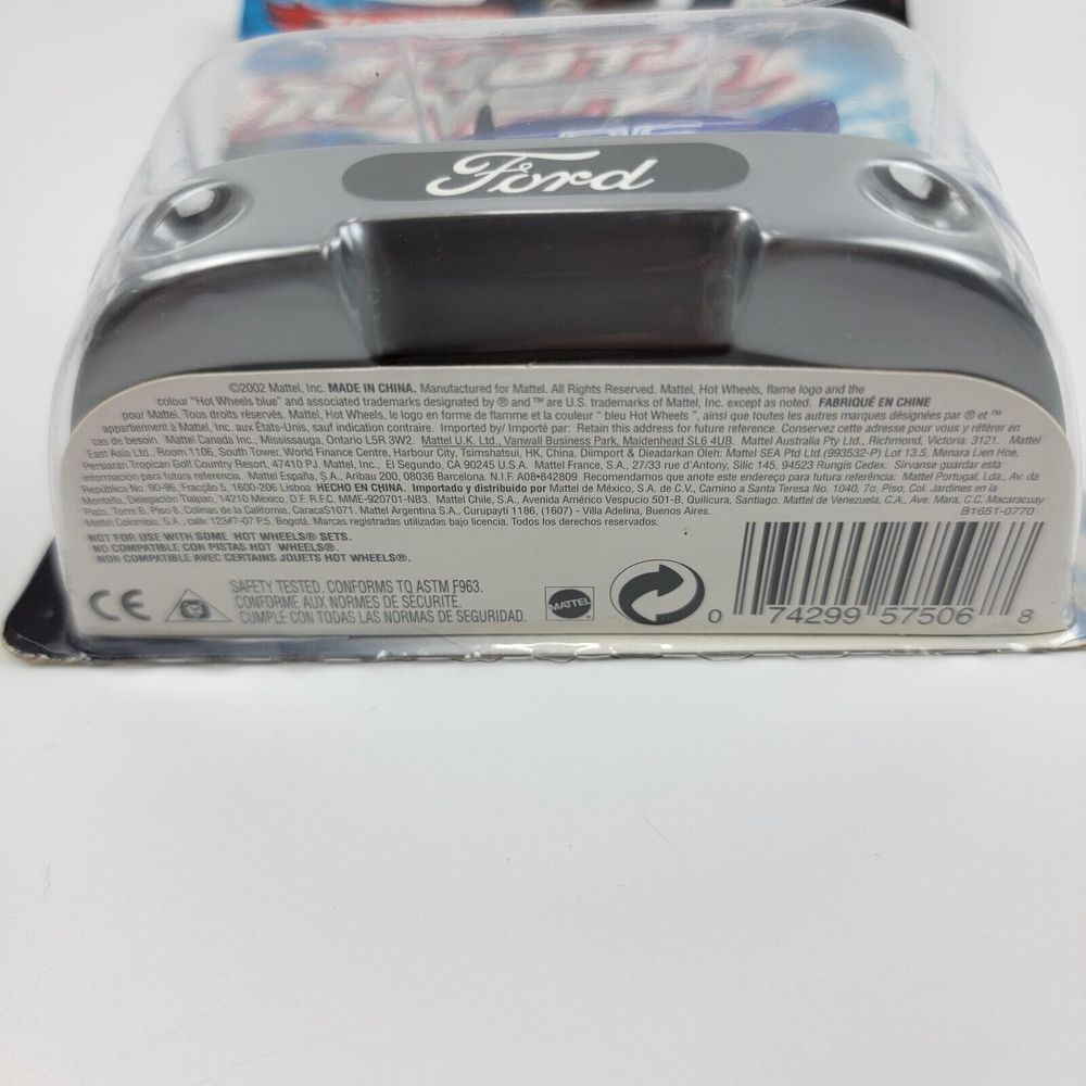 NEW Hot Wheels Hot Tunerz 2002 Ford Focus Blue NIB - Picture 3 of 4